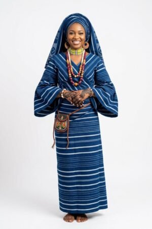 The Zariya Azure Boubou