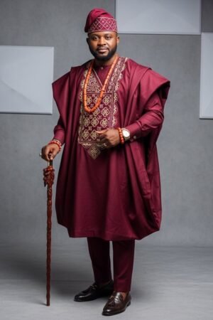 Prestige Yoruba Man Agbada